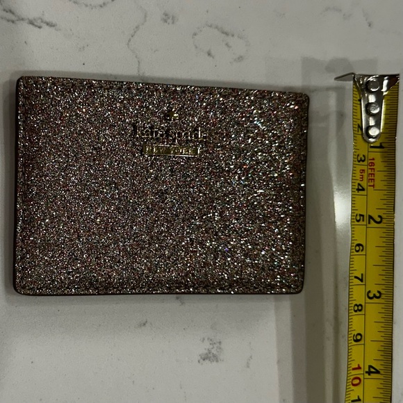 Kate Spade New York - Pink Glitter Bug Card Holder - Picture 7 of 7